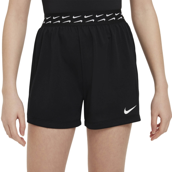 Shorts and Skirts Girl Nike Trophy 4in Shorts Girl  Black/White FB1092010