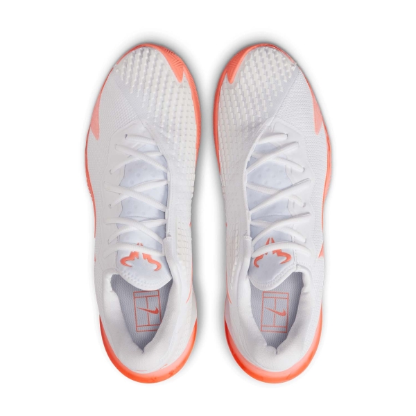 Nike Air Zoom Vapor Cage 4 Rafa Clay - White/Bright Mango