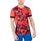 Puma IndividualGoal Graphic Maglietta - Active Red/Club Red