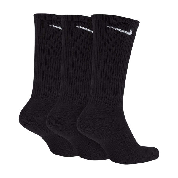Nike Everyday Plus Cushioned x 3 Calze - Black/White