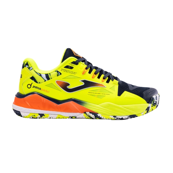 Padel Shoes Joma Spin  Navy/Lemon Fluor TSPINS2403OM