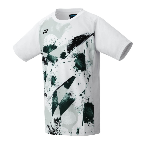 Polo y Camiseta de Tenis Niño Yonex Practice Crew Camiseta Ninos  White YJ16696B