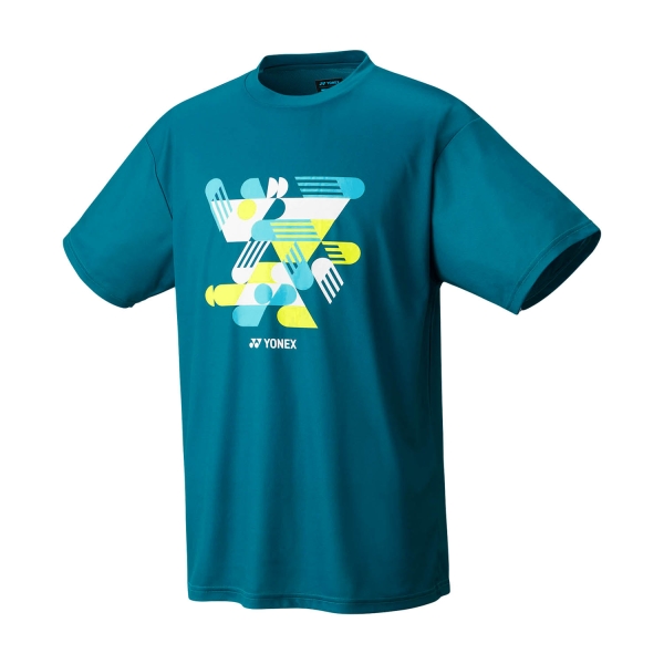 Polo y Camiseta de Tenis Niño Yonex Practice Pro Camiseta Ninos  Blue Green YJ0043BV