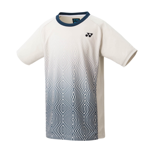 Tennis Polo and Shirts Boy Yonex Practice Performance TShirt Junior  Oatmeal YJ16693OT