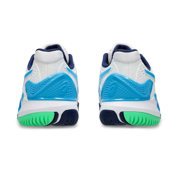 Asics Gel Resolution 9 - White/Digital Aqua