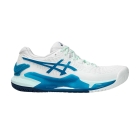 Asics Gel Resolution 9 - White/Teal Blue