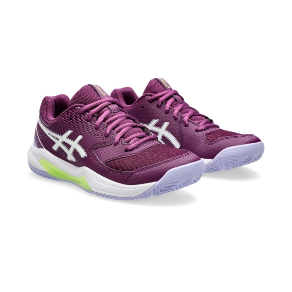 Asics Gel Dedicate 8 Padel - Deep Muave/White
