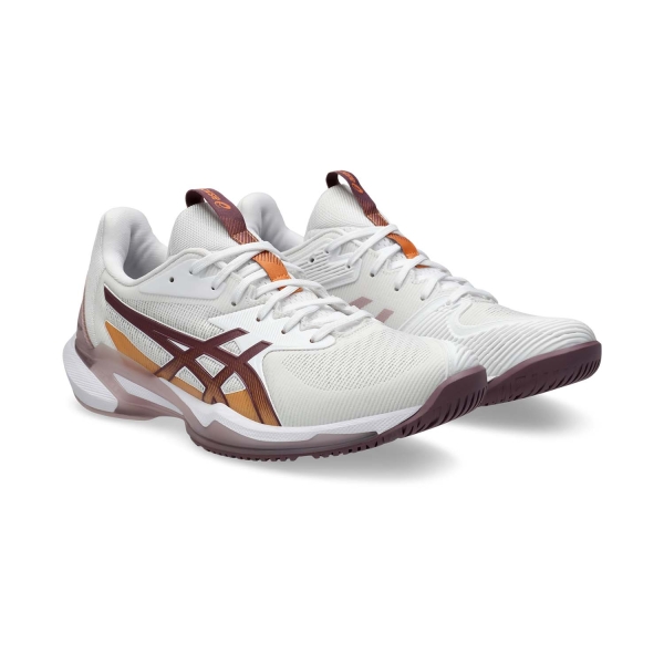 Asics Solution Speed FF 3 - White/Dusty Mauve