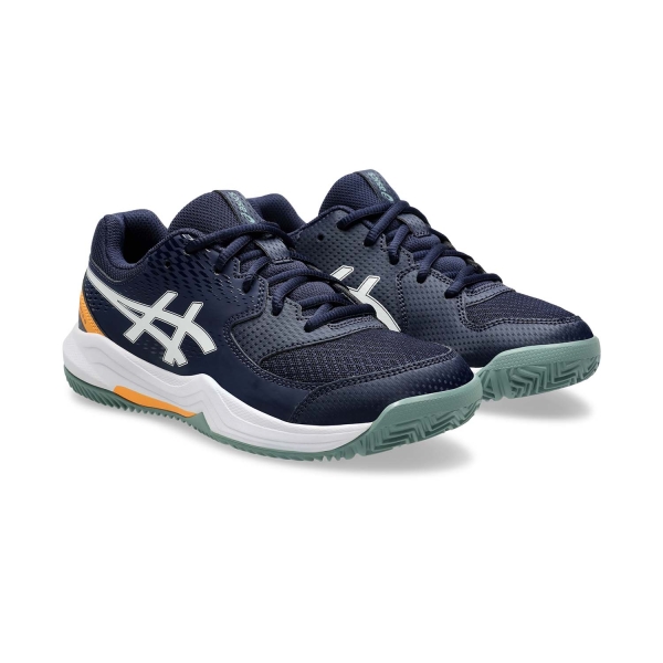 Asics Gel Dedicate 8 GS Padel Junior - Midnight/White