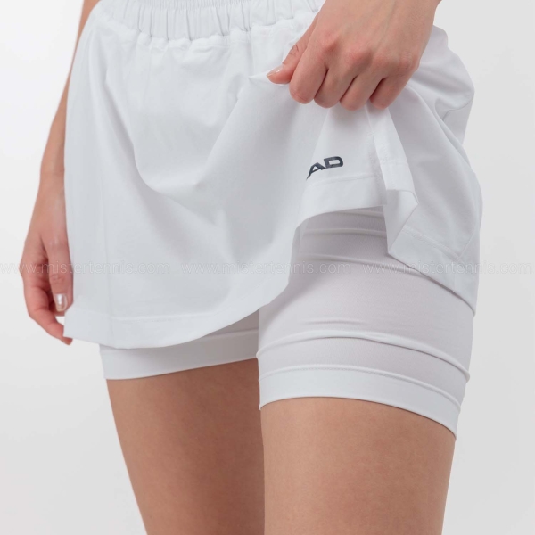 Head Play Skirt - White