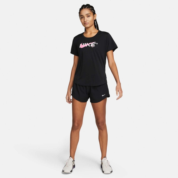 Nike One 3in Shorts - Black/Reflective Silver