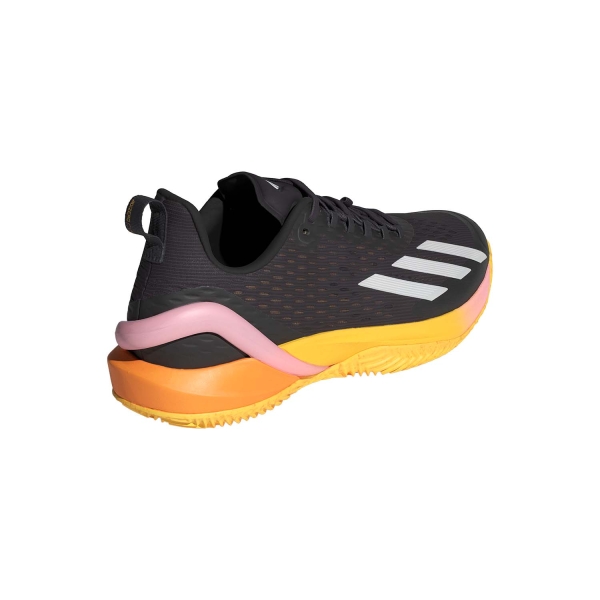 adidas adizero Cybersonic Clay - Aurora Black/Zero Metallic/Spark