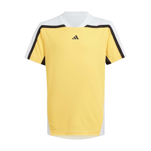 Tennis Polo and Shirts Boy adidas Pro TShirt Boys  Spark/White IU4291