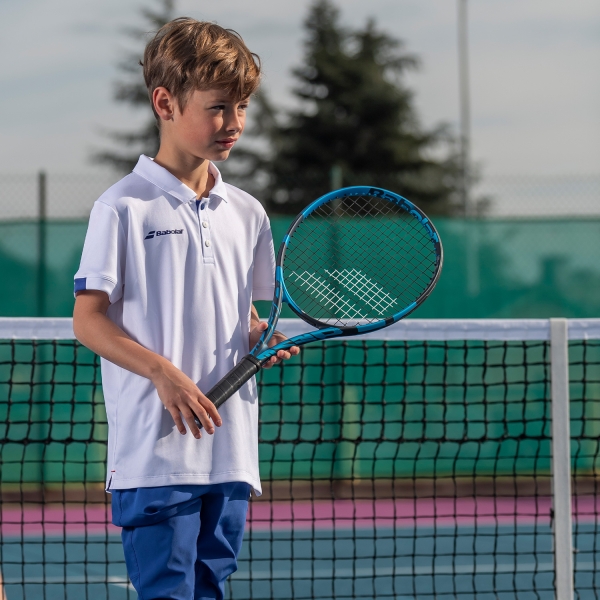 Babolat Play Polo Bambino - White