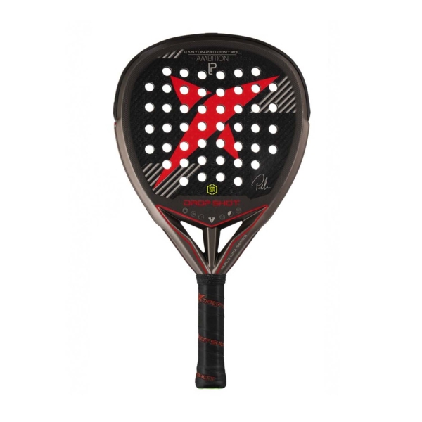 Drop Shot Ambition Padel Racket Drop Shot Canyon Pro Control Padel  Black/Red DP304007