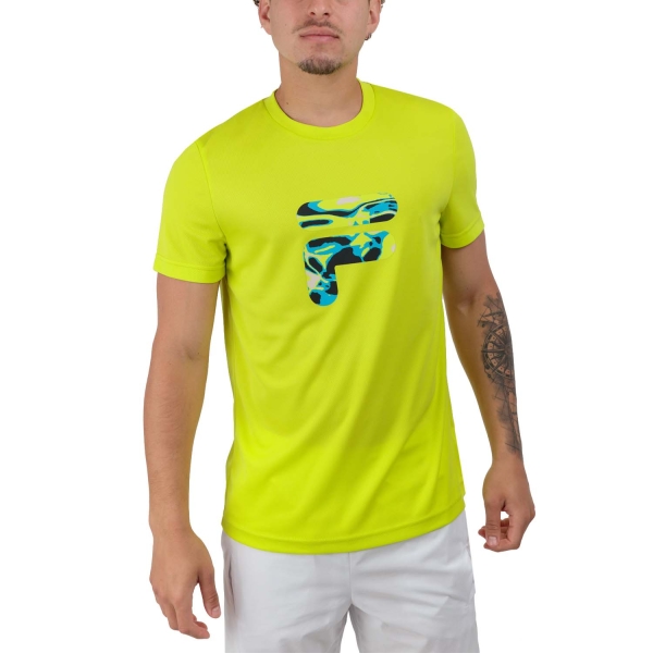 Men's Tennis Shirts Fila Caleb TShirt  Evening Primrose XFM2413042200