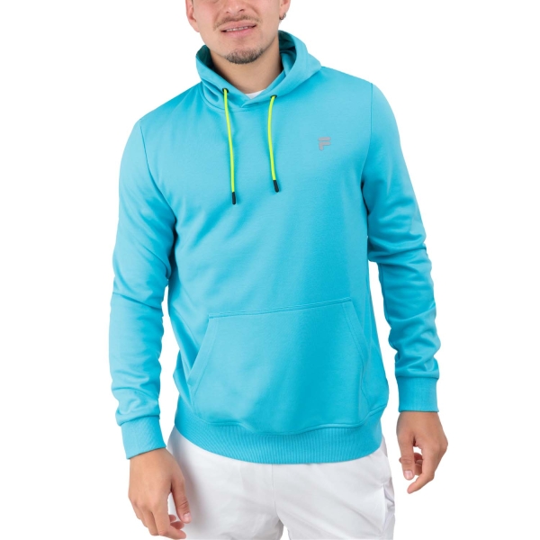 Men's Tennis Shirts and Hoodies Fila Darius Hoodie  Scuba Blue XFM2411204000