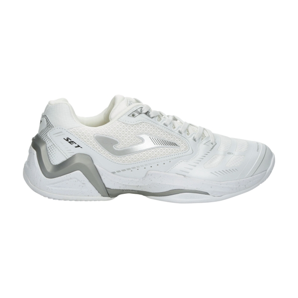 Calzado Tenis Hombre Joma Set Clay  White TSETS2402C