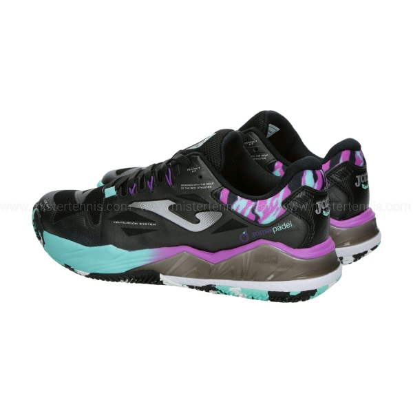 Joma Spin - Black/Turquoise/Pink