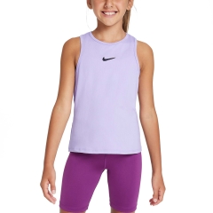 Nike Court Dri-FIT Victory Tank Girl - Hydrangeas/Black