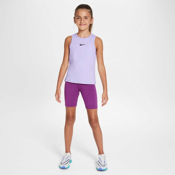 Nike Court Dri-FIT Victory Canotta Bambina - Hydrangeas/Black