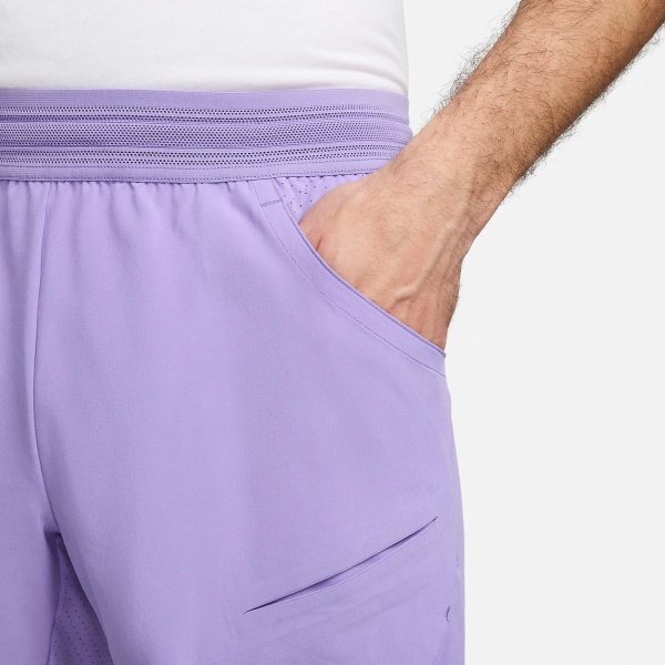 Nike Dri-FIT ADV Rafa Nadal 7in Shorts - Space Purple/White