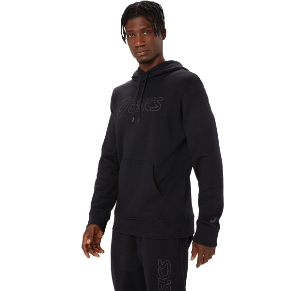 Asics Logo OTH Felpa - Performance Black/Graphite Grey