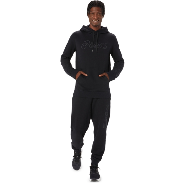 Asics Logo OTH Felpa - Performance Black/Graphite Grey