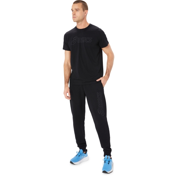 Asics Logo Pantaloni - Performance Black/Graphite Grey
