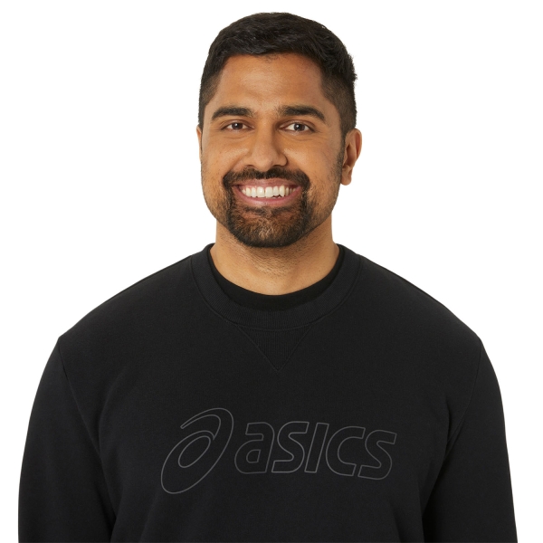 Asics Logo Maglia - Performance Black/Graphite Grey