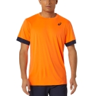 Asics Court T-Shirt - Shocking Orange/Midnight
