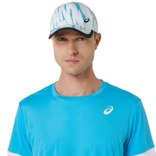 Asics Court Camiseta - Digital Aqua/Brilliant White