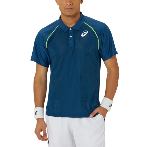 Polo Tenis Hombre Asics Match Actibreeze Polo  Mako Blue 2041A299412