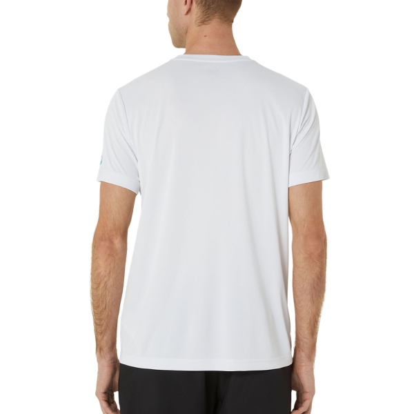 Asics Graphic Camiseta - Brilliant White/New Leaf