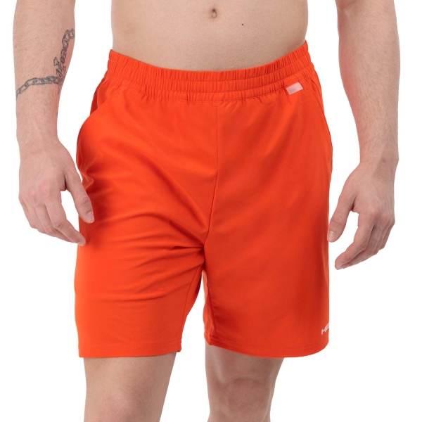 Pantaloncini Tennis Uomo Head Head Power 7in Pantaloncini  Orange Alert  Orange Alert 811574OA