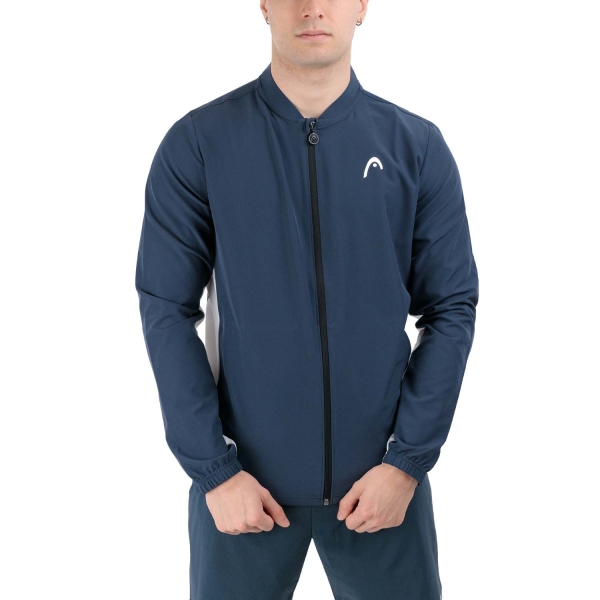 Men's Tennis Jackets Head Breaker Logo Jacket  Navy/White 811594NVWH