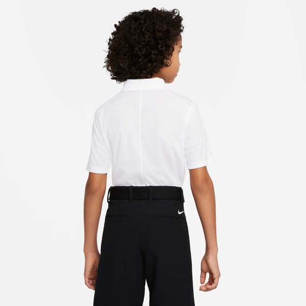 Nike Dri-FIT Victory Polo Bambino - White/Black