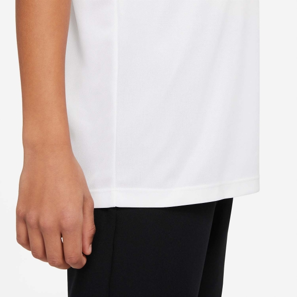 Nike Dri-FIT Victory Polo Bambino - White/Black