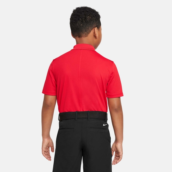 Nike Dri-FIT Victory Polo Boy - University Red/White