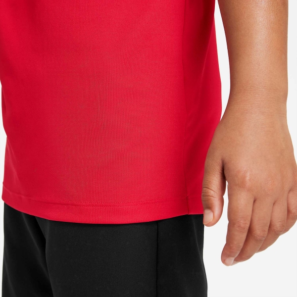 Nike Dri-FIT Victory Polo Boy - University Red/White