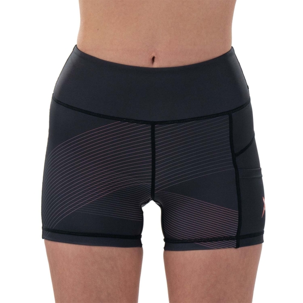 Pantaloncini Tennis Uomo Drop Shot Drop Shot Andra 4in Shorts  Negro  Negro DTL302514N