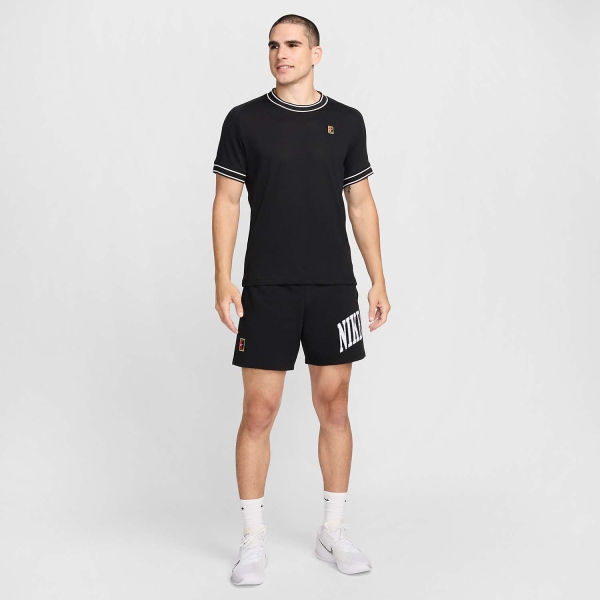 Nike Court Heritage Logo Maglietta - Black