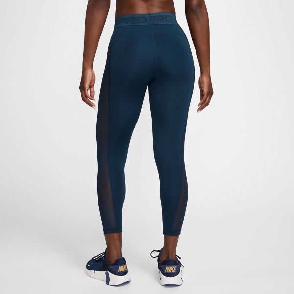 Nike Pro Tights - Armory Navy/White