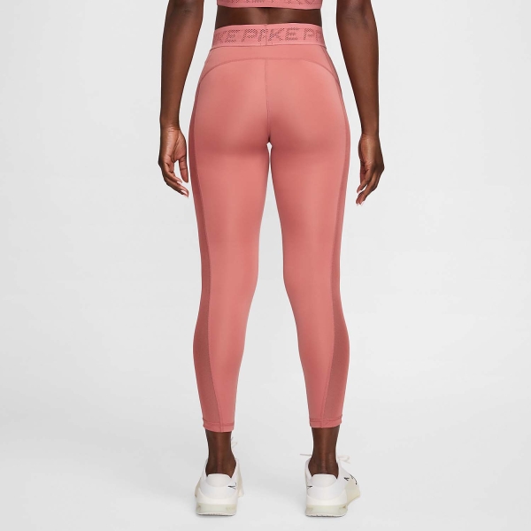 Nike Pro Tights - Canyon Pink/White