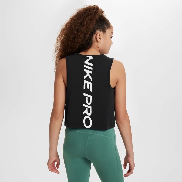 Nike Pro Tank Girl - Black/White
