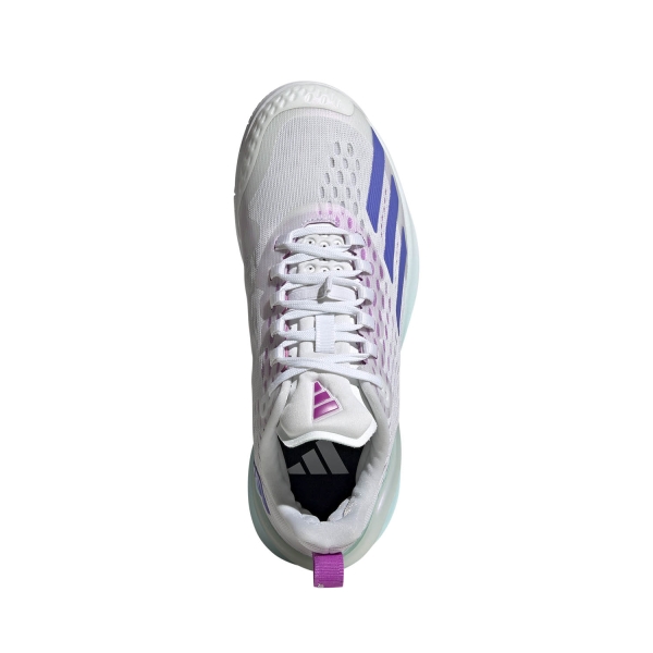 adidas adizero Cybersonic - Cloud White/Cobalt Blue/Semi Flash Aqua
