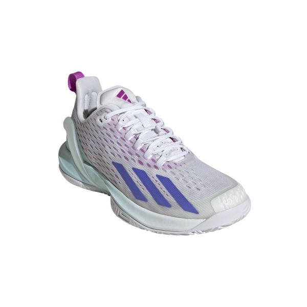 adidas adizero Cybersonic - Cloud White/Cobalt Blue/Semi Flash Aqua