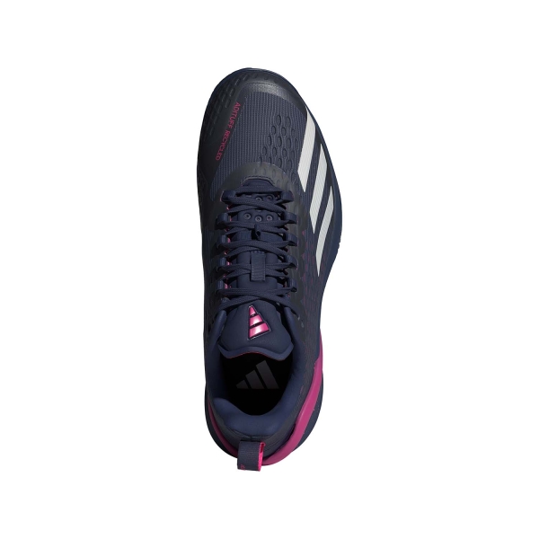 adidas adizero Cybersonic - Dark Blue/Zero Metallic/Team Shock Pink 2