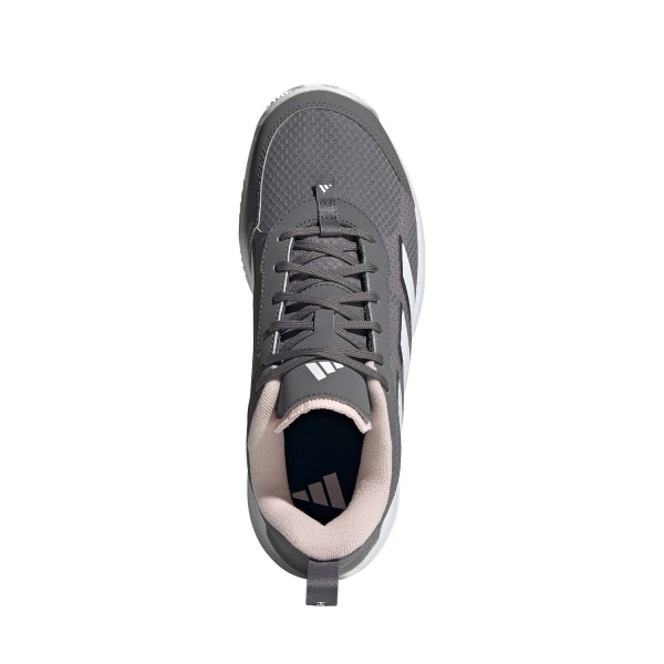 adidas AvaFlash Clay - Grey Four/FTWR White/Sandy Pink