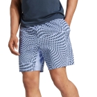 adidas Club Graphic Logo 7in Pantaloncini - Blue Spark/Aurora Ink